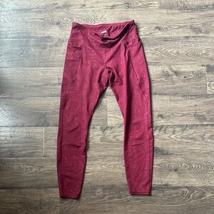 Avia Kids Burgundy Leggings